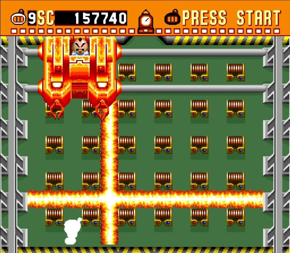 Super Bomberman - геймплей игры Super Nintendo\Famicom